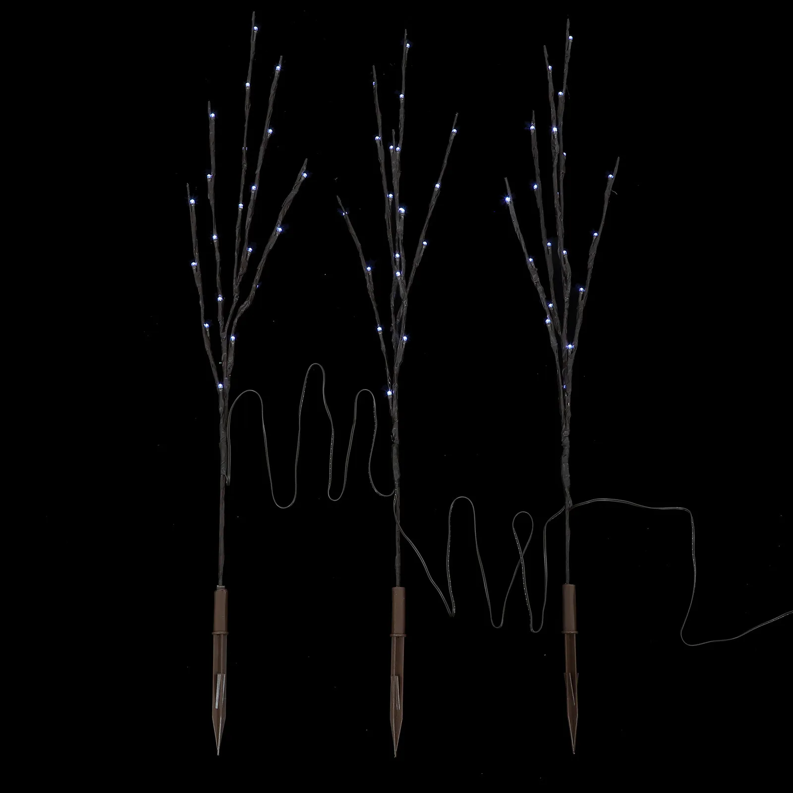 60 Leds Solar Tree Branch Light Premium Material Outdoor Indoor Decoration Festive Lighting for Showroom