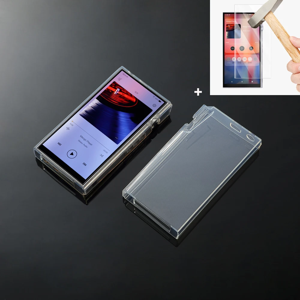Funda protectora de TPU transparente suave para iBasso DX340 soporte Capa Couqe Funda
