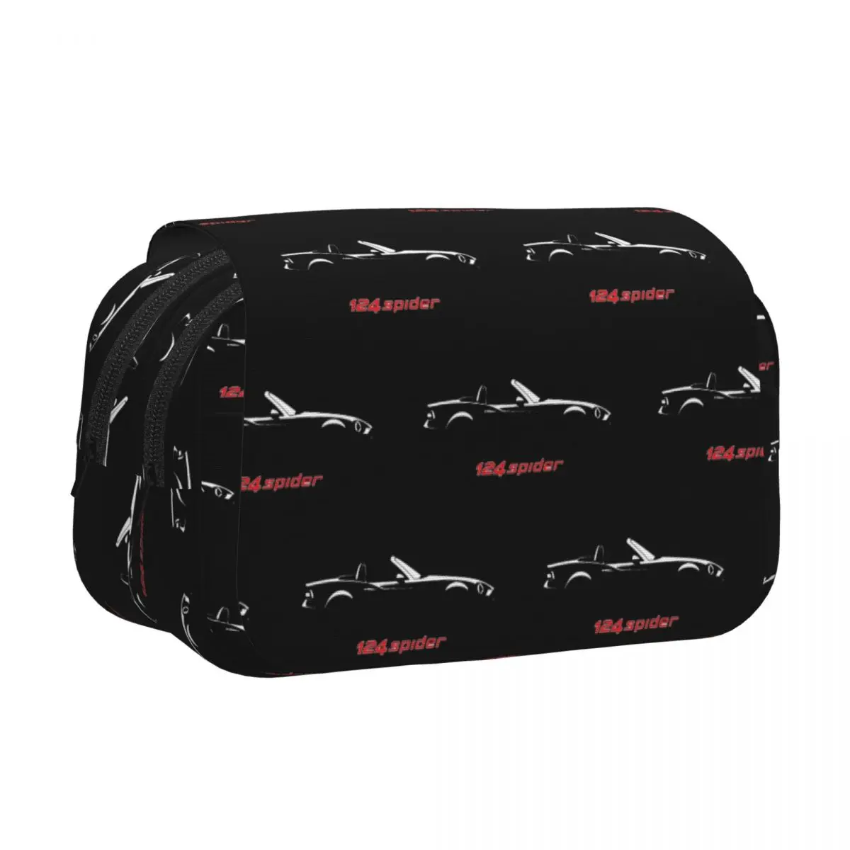 124 Spider - Fiat Pencil Cases Pencil Pouch Hard Shell Leather Big Capacity Pen Box Pencil Bag for Boy Girl Gifts
