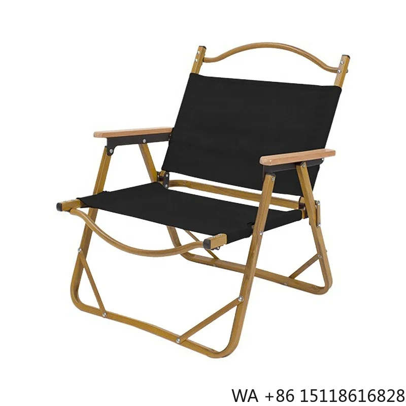 Factory Dropshopping Kingmax Outdoor Portable Kermit Picnic Chair Foldable Beach Chair Folding Camping Chair For Adults