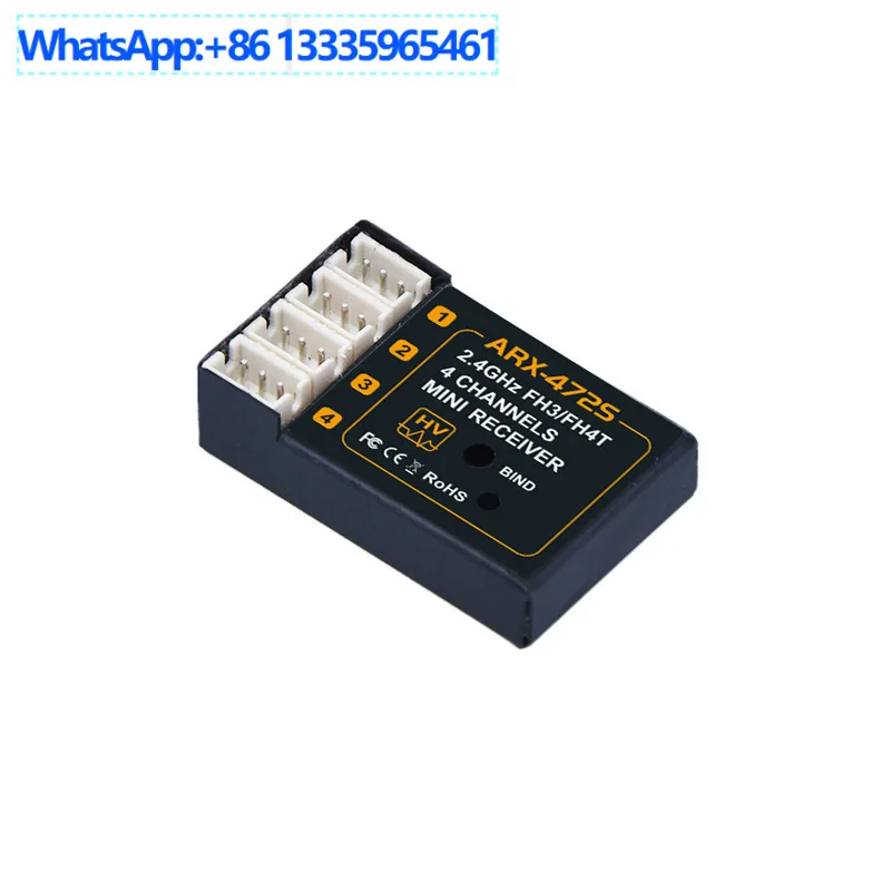ARX-472S Compatible Sanwa FH3/FH4T Remote Control System 4CH Receiver