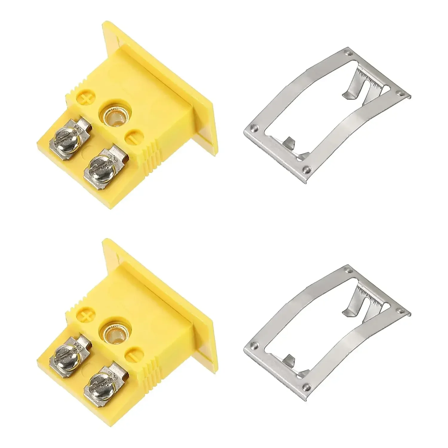 

Mini K Type Panel Mount Thermocouple Female Mini Socket 220°C(428°F) smpw for Thermocouple Wire Connectors Yellow