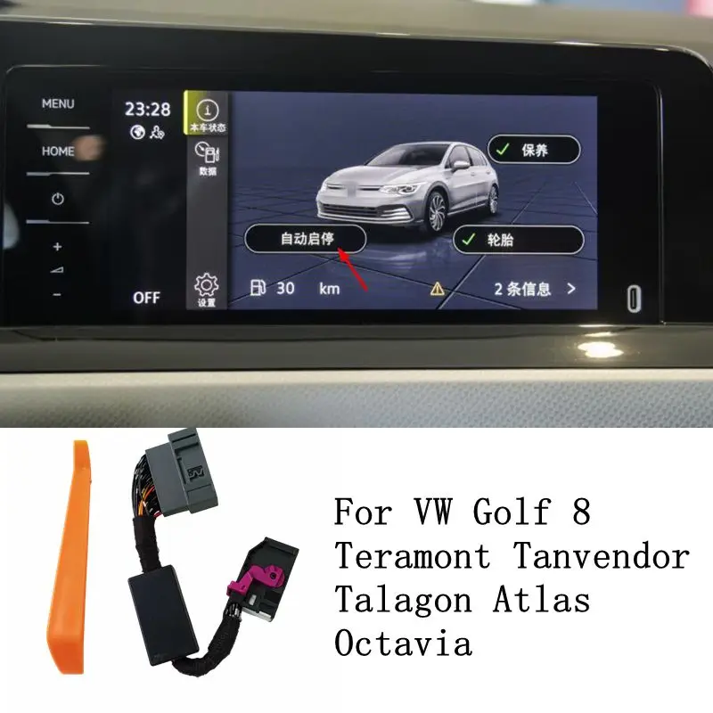 

Patrick Auto Stop Start Engine System Off Canceller Sensor Plug For VW Golf 8 MK8 Teramont Tanvendor Talagon Atlas Octavia