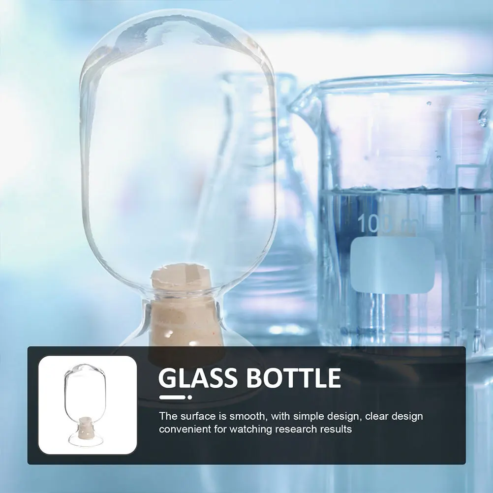 

2Pcs Glass Vials Display Storage Matchstick Cloche Decorative Bottle for Holder Matches Holder