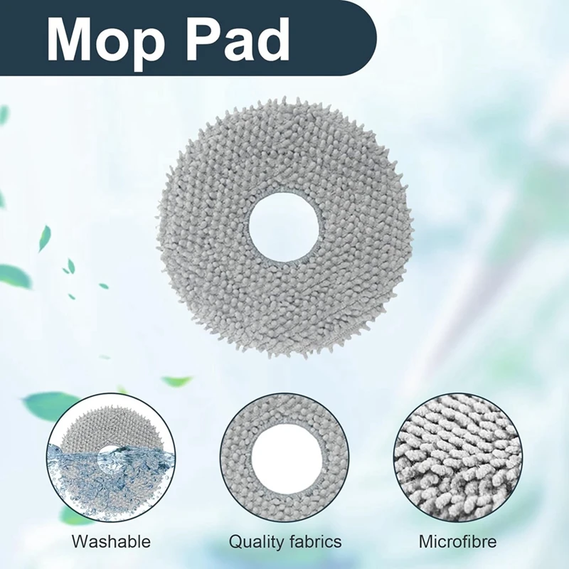 Mop Cloth Robot Replacement Accessories For Ecovacs Deebot T30 / T30 Max / T30 Pro
