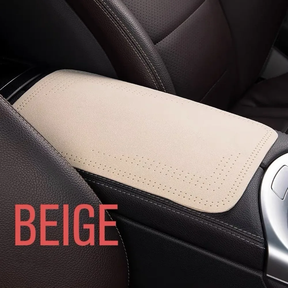 Four Seasons Car Armrest Box Protection Pad Universal Waterproof Car Armrest Cover Mat Anti-slip Elbow Pad Car
