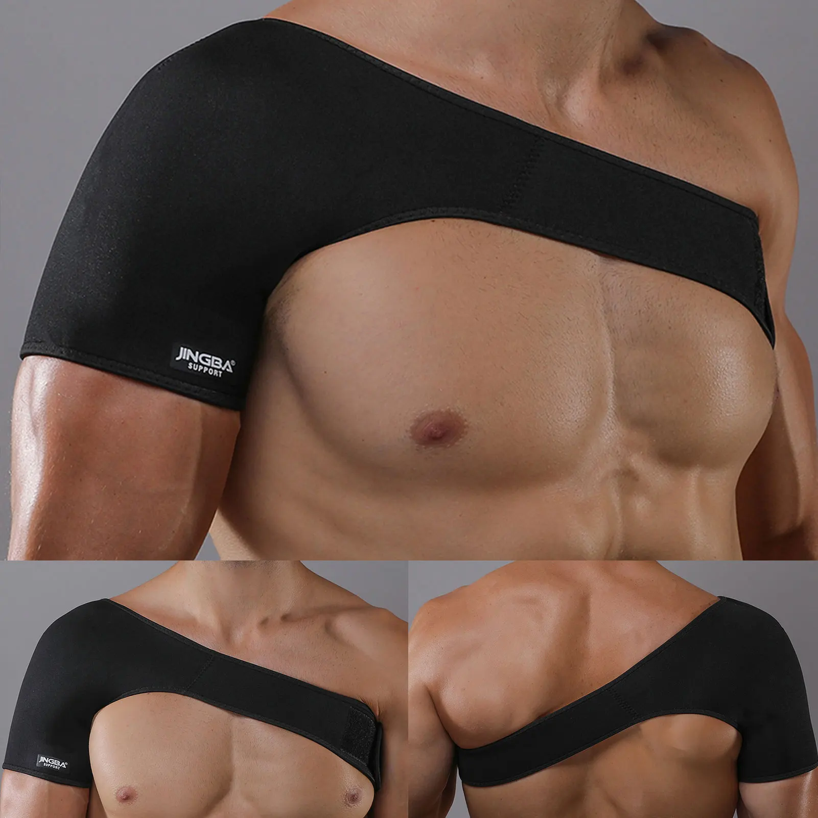 Shoulder Brace for Injury Recovery Rotator Cuff Breathable Neoprene Compression Support Sleeve for Men Women Sports Equipment