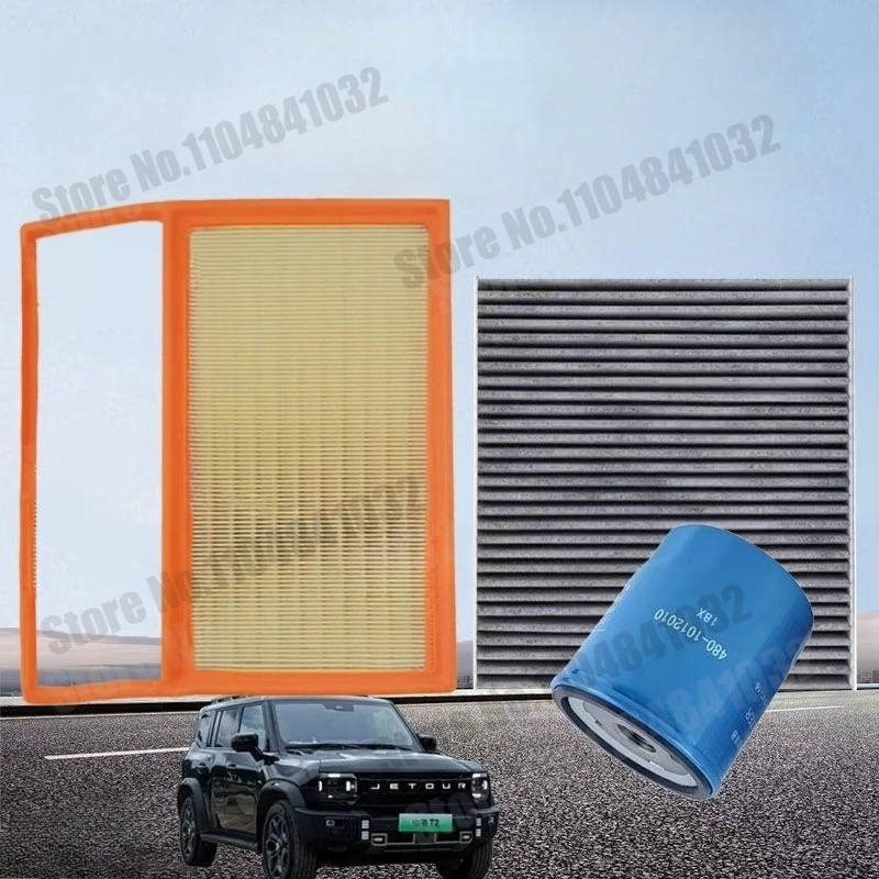 

Automotive Engine Air Filter for Chery Jetour Traveler T2 1.5T Air Conditioning Filter Oil Filter