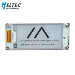 Heltec Meshtastic ESP32 Wireless Paper Eink Display Smart Price Tag Electronic Shelf Label via Bluebooth SX1262 LoRa and WiFi