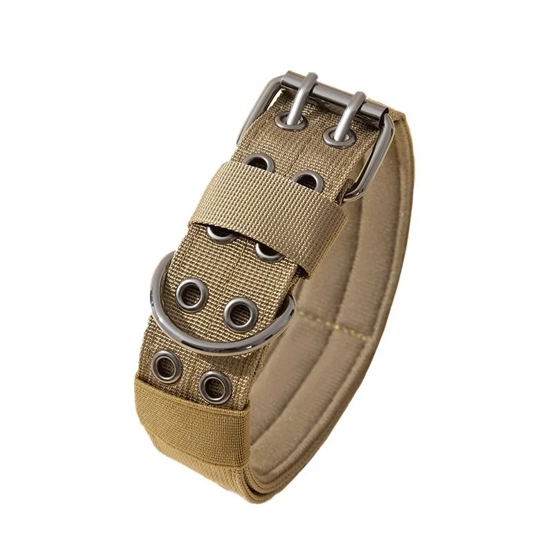 مستلزمات الحيوانات الأليفة ذات الياقة النايلون للكلاب المتوسطة والكبيرة تيدي كيجي بيتبول بولدوج بيغل