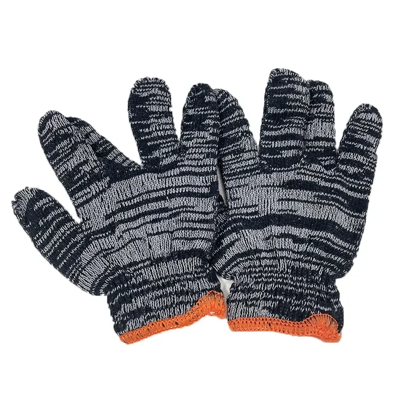 قفازات قطنية للعمل مقاومة للاهتراء ، قابلة للتنفس وعدم التعرق ، قفازات واقية للعمل في الهواء الطلق