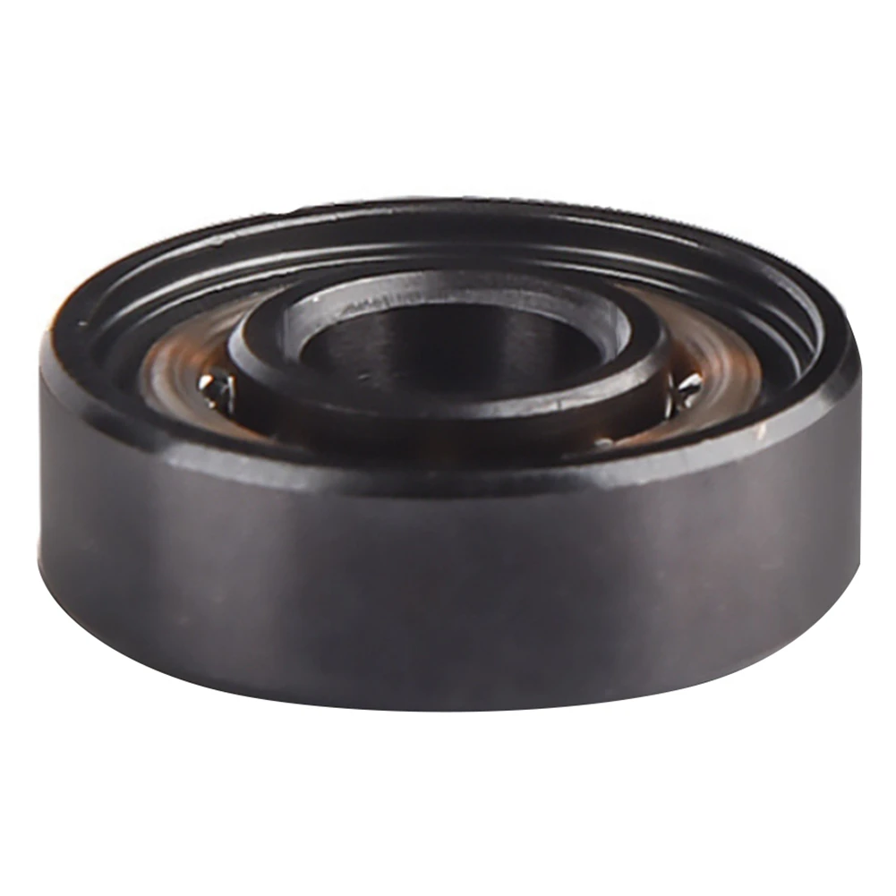 BISM1 عالية السرعة 608RS محامل السيراميك الأسود الهجين محامل لوح التزلج السيراميك البلاستيك قوس 608 محامل