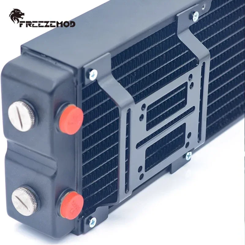 Freezemod Water Cooling Easy Mounting Bracket For Pump/Reservoir/Radiator Installation Fixing, Convex Shape ZJ-TM