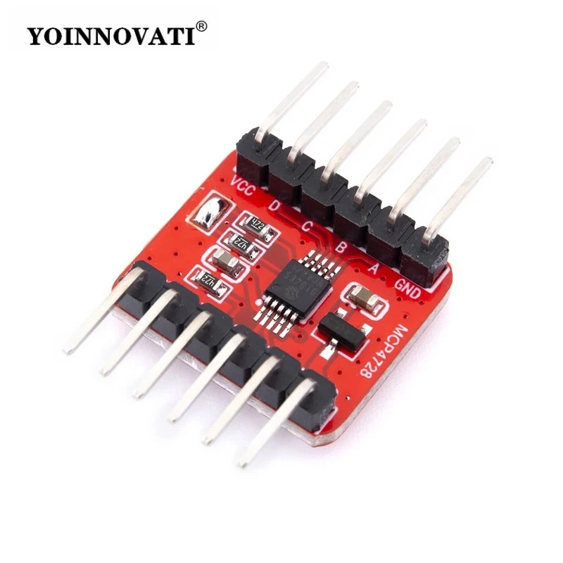 MCP4728 12-Bit DAC Module 4-Channel I2C Interface Programmable Voltage Reference with EEPROM Storage for Electronics Projects