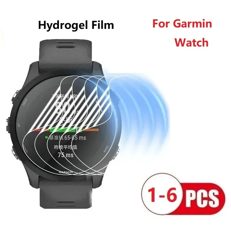 Protector Film On For Garmin Smart Watch Fenix 5X 5 5S Plus 6 6X 6S Pro 7 7X 7S Screen Protective Hydrogel Film Not Glass Film