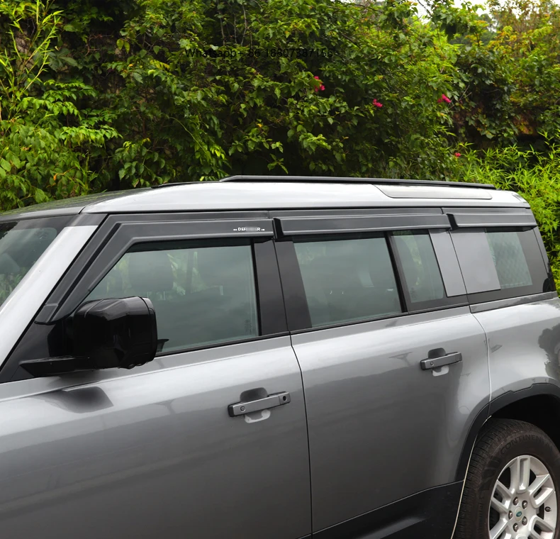 

4-piece Car Rain Guard Side Windows Sun Visor forLand Rover 2020-2022 New Defender 110