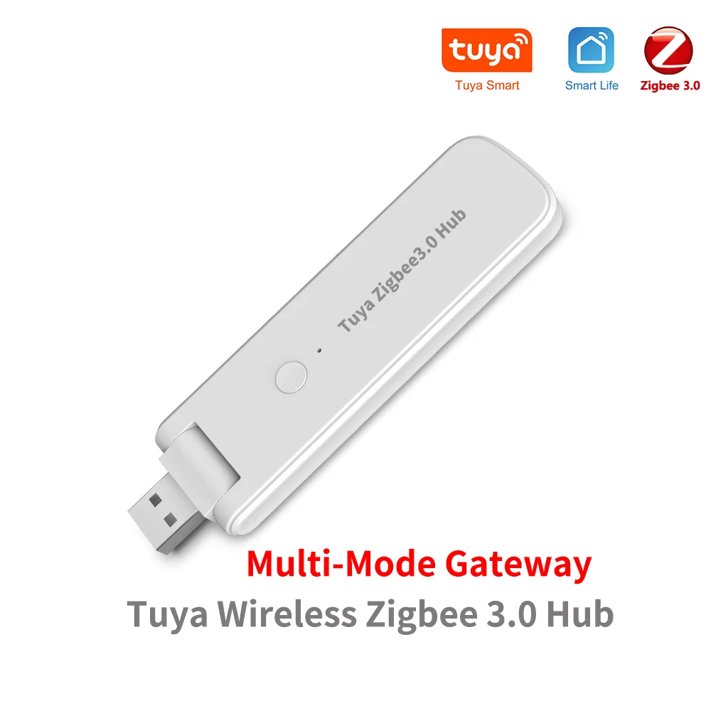 Tuya Zigbee 3.0 Hub Wireless Multi Mode Gateway Smart Home Bridge For Automation Via Smart Life Works with Alexa Google Home