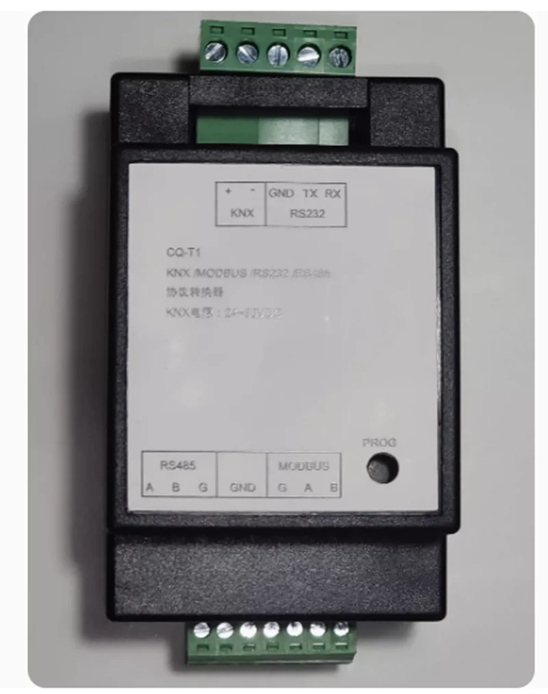 

KNX to RS485/modbus RTU gateway ETS standard database