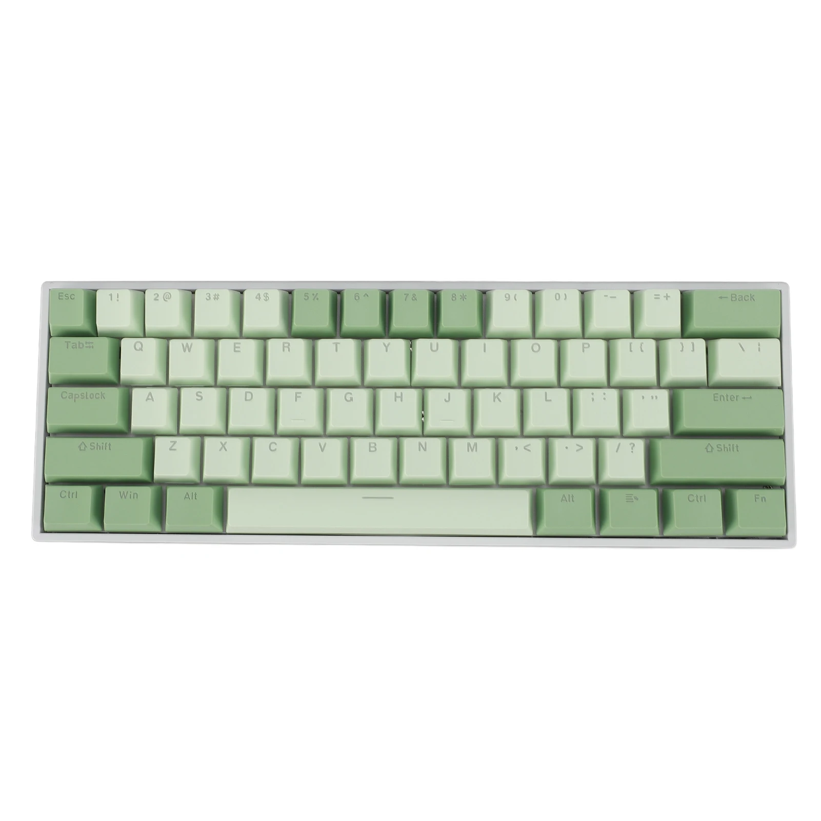 60% 61 Keys Mechanical Keyboard RGB Hot Swappable USB Wired Red Switch Keyboard for Win 2000 ME XP 7 8 10 for HarmonyOS