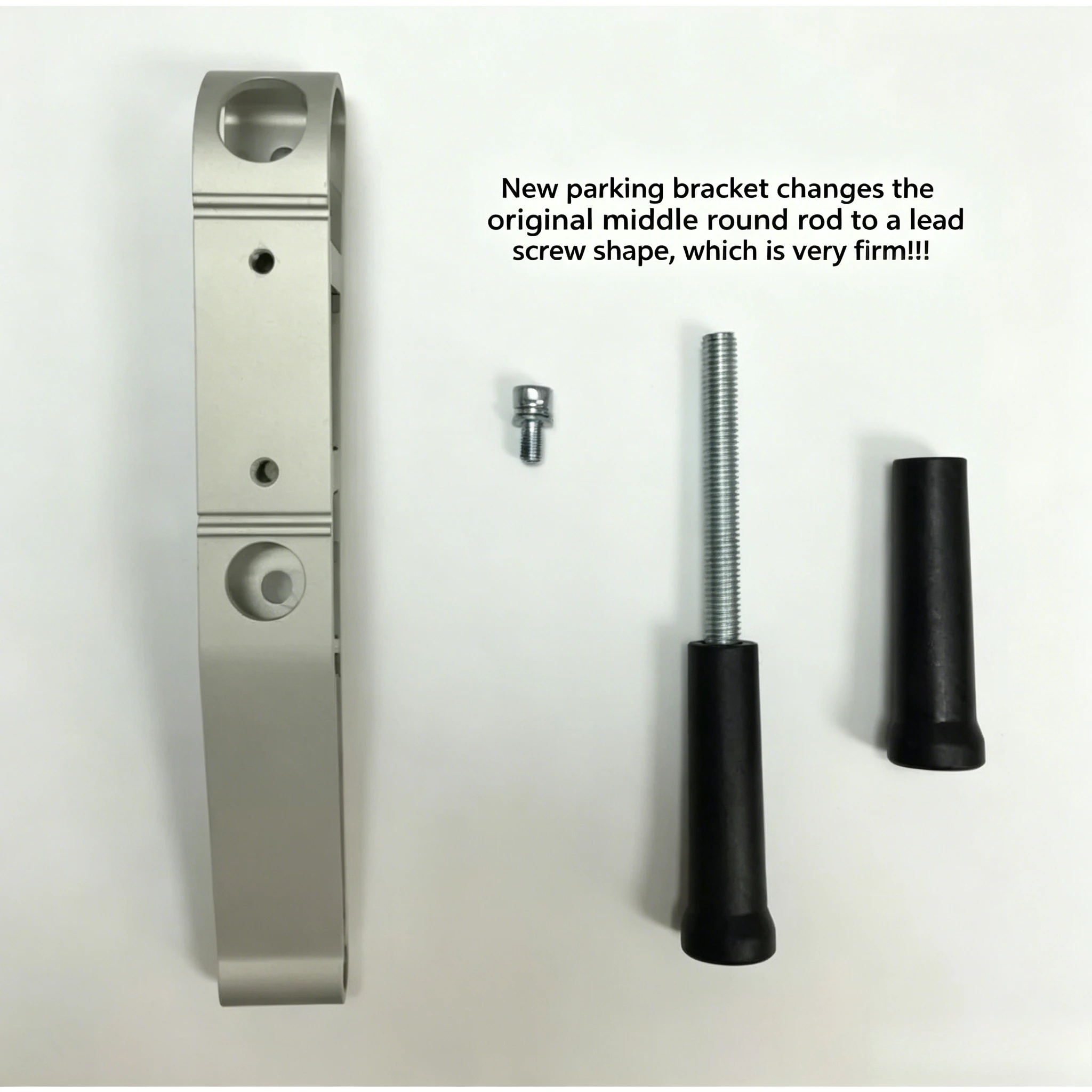 Commuter Scooter Pull Rod Assembly, New Parking Support Pull Rod Kit Compatible with Model C / C+ / E / E+