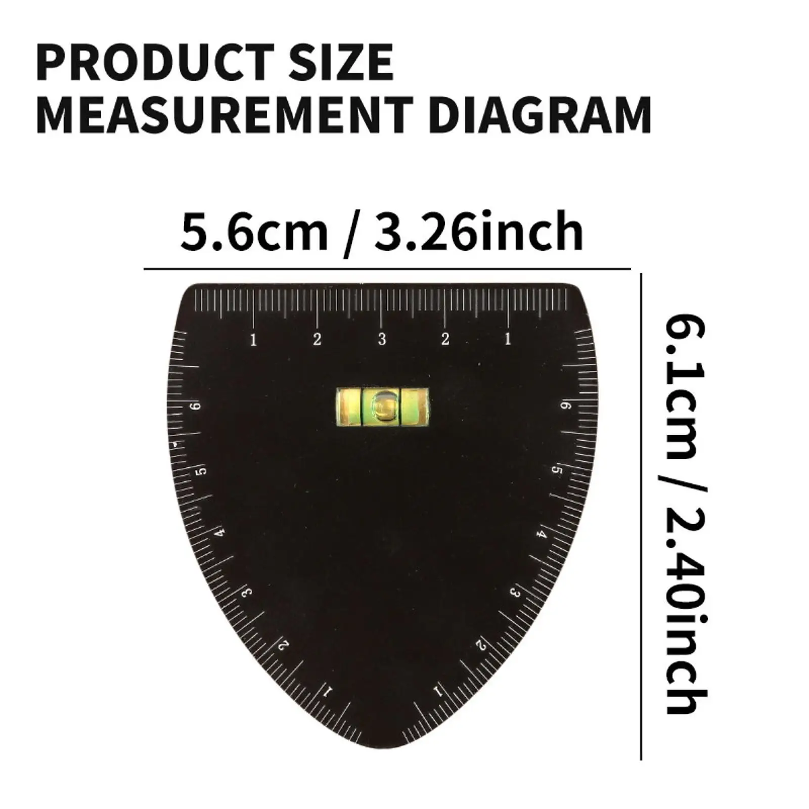Wenkbrauw stencil liniaal zakformaat accessoires herbruikbaar voor vrouw make-up symmetrie tool wenkbrauwen sjabloon