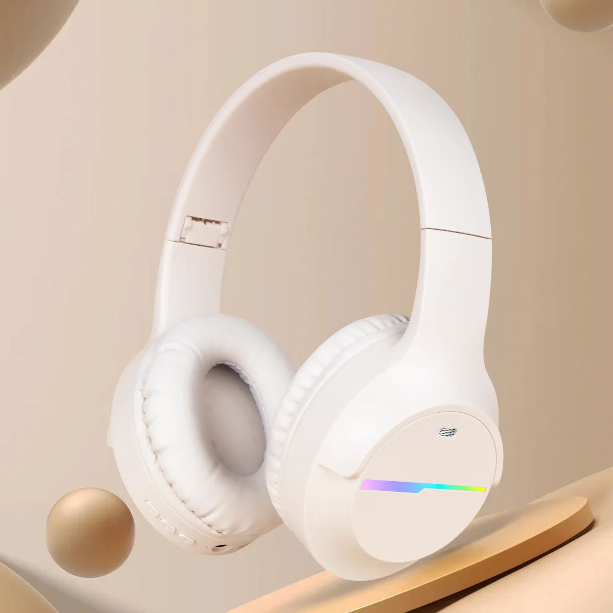 New M9 LED illuminated Bluetooth headset DJ wireless music headset for mobile gaming