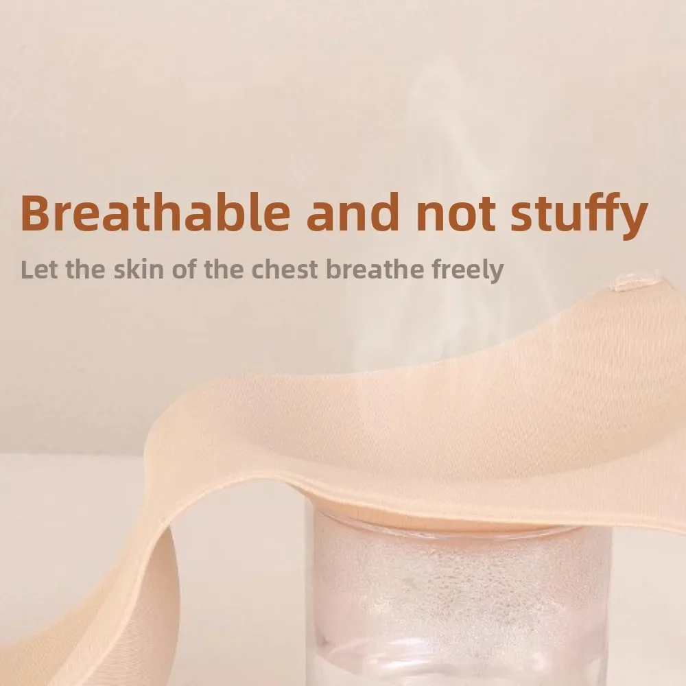 حمالة صدر لاسلكية نصف كوب بدون أثر نصف كوب حمالة صدر مضادة للترهل للنساء صدر مجمع قابل للتعديل حمالات صدر بدون خياطة للفتيات والنساء