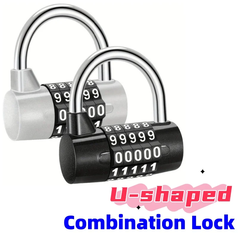 5 Digitals Code Password Combination Zinc Alloy Lock Padlock Hardware Accessories Waterproof Padlock Security