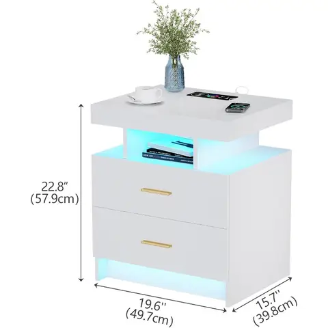 10 best sales 2 का नाइट स्टैंड सेट - №10