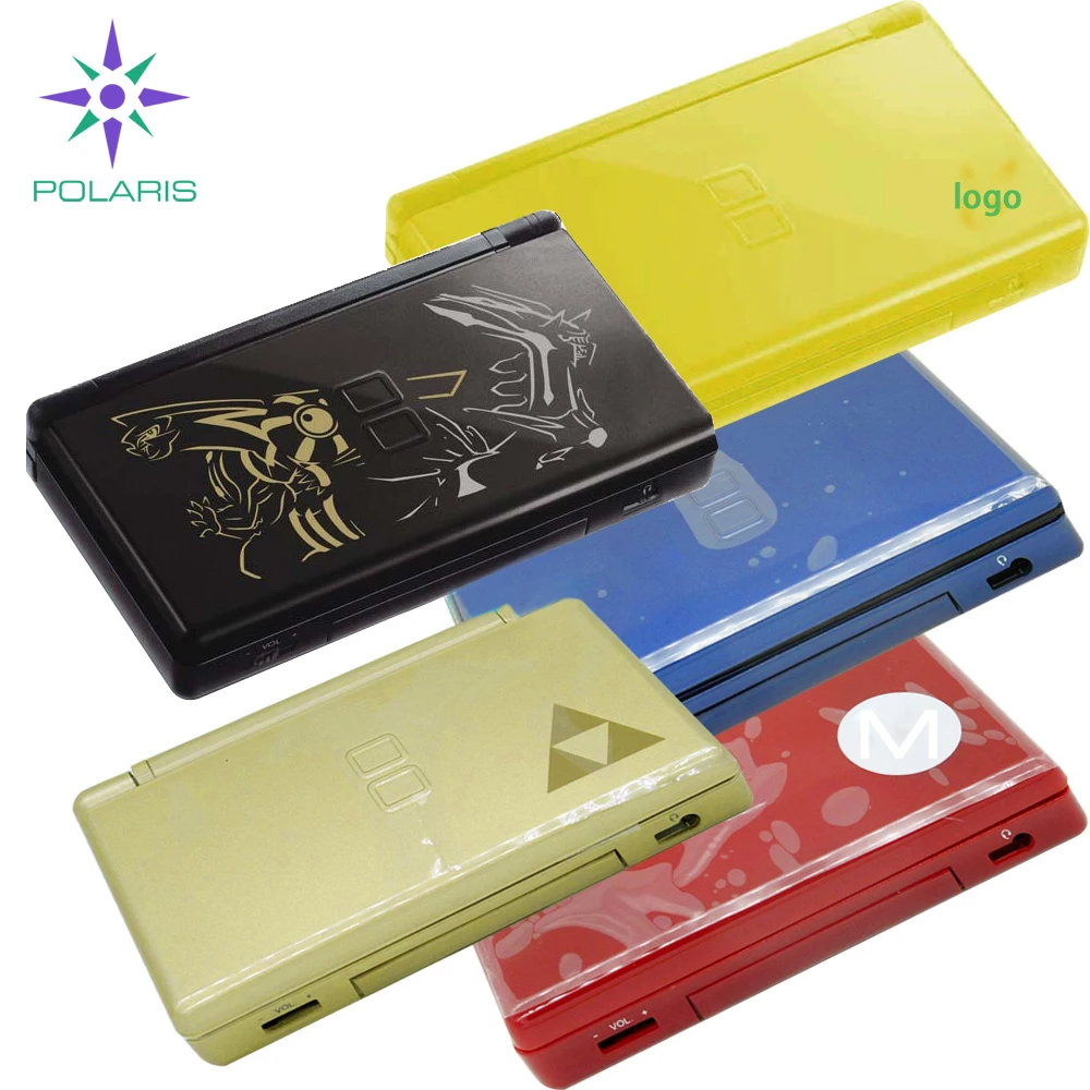 19 Color Full Housing Shell Case Replacement Clear Shell For Nitendo DS Lite DSL NDSL NDS Lite Console with Buttons Screws Kit