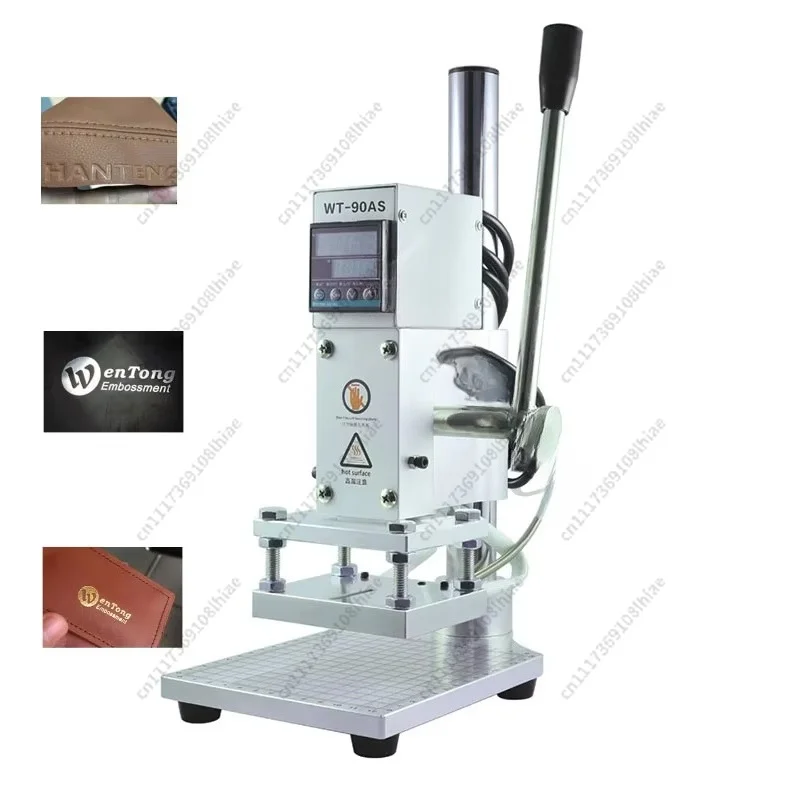 Commercial Hot Foil Stamping Machine Heat Press Bronzing Paper Holder Wood Leather Logo Embossing Bronzing Machine