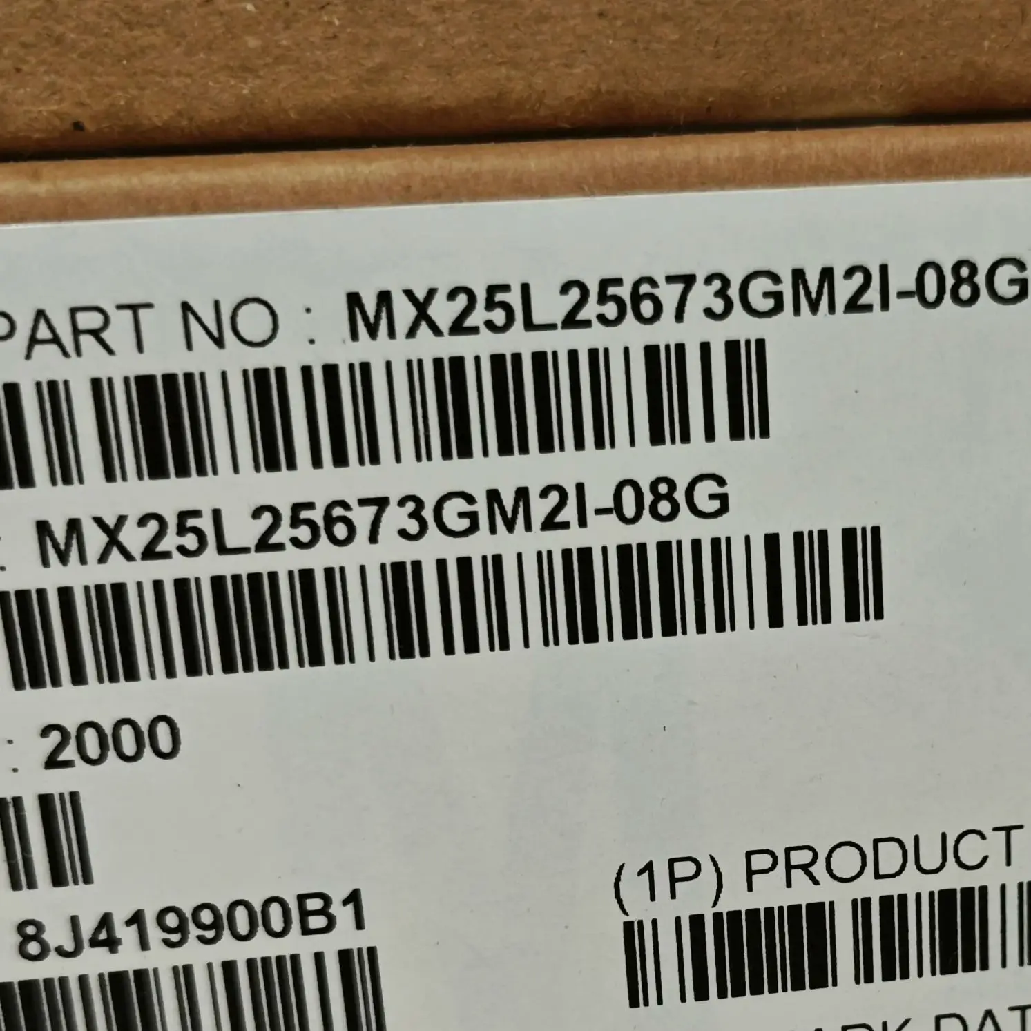 MX25L25673GM2I-08G …