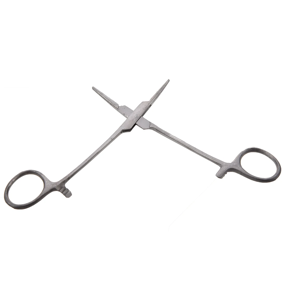 ملقط مرقئ جديد 5 "صيد السمك من الفولاذ المقاوم للصدأ ملقط مرقئ مستقيم قفل المشابك