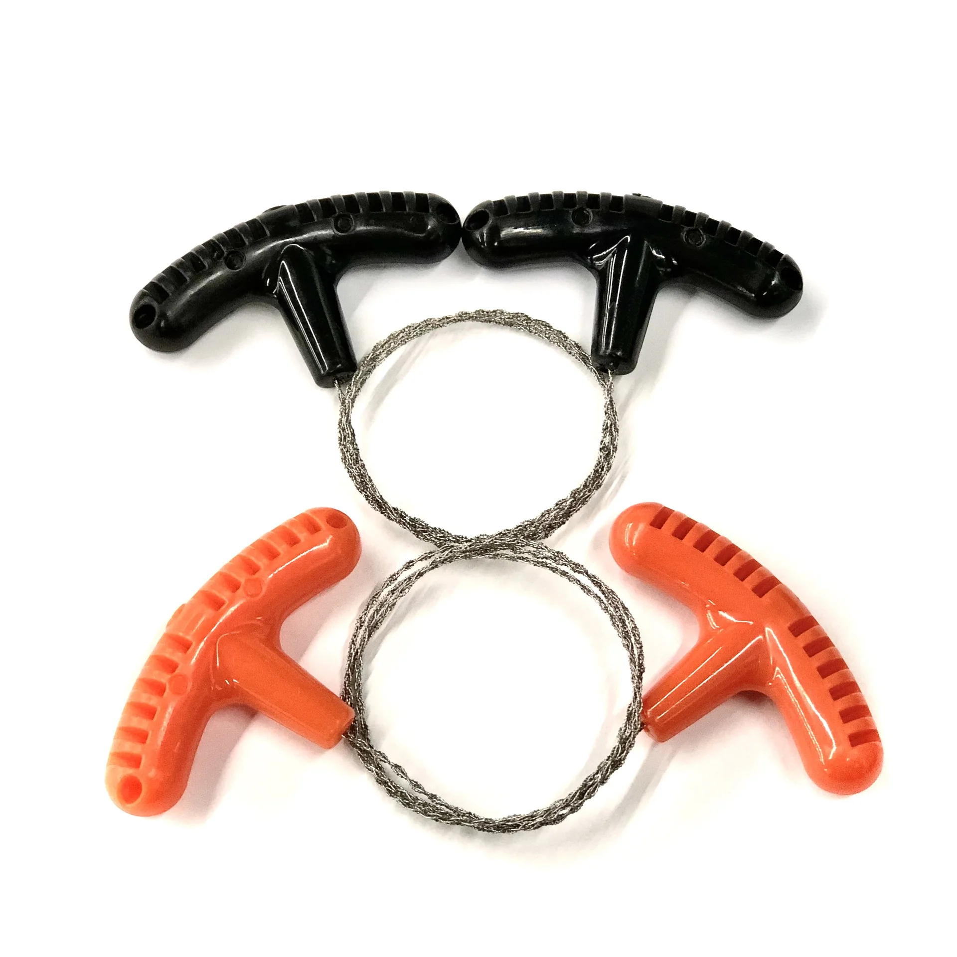 

Portable Stainless Steel Wire Saw with Finger Handle Outdoor Camping Hiking Pocket Manual Cutting Chain Saws Survive Tool