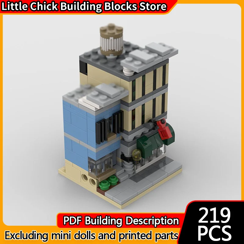

City Street View Model MOC Building Bricks Grand Emporium Extension Modular Technology Children Holiday Gifts Assemble Toys Suit