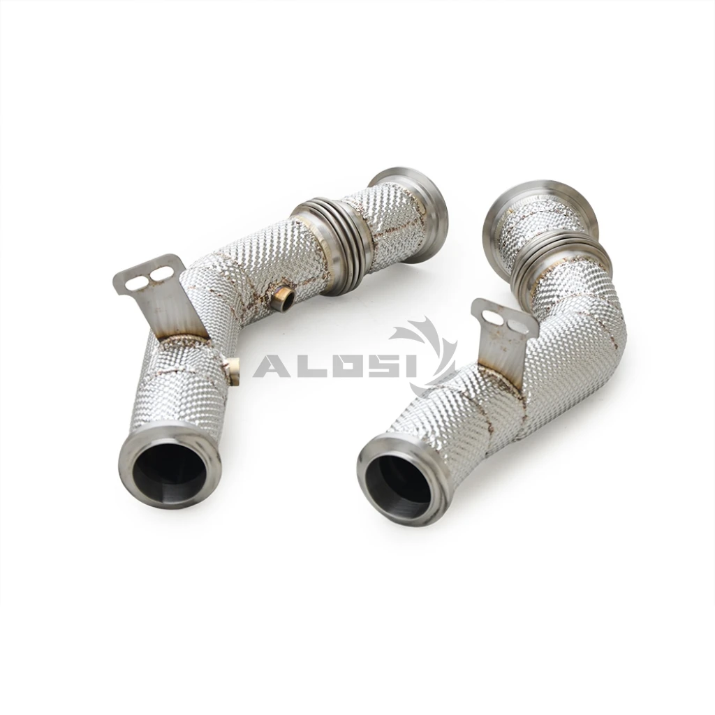 Perfectly Customized Performance Exhaust Downpipe Specifically Designed for Mercedes AMG C43 3.0T 2016-2021