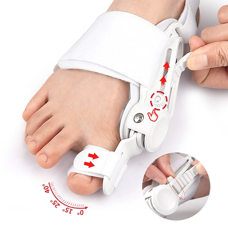

Hallux Valgus Corrector Bunions For Toes Corrector Foot Finger Separator Toe Separator Foot Care Bunion Corrector