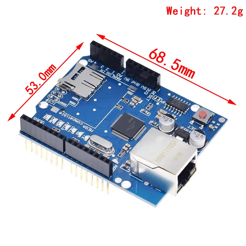 UNO Shield Ethernet Shield W5100 R3 UNO Mega 2560 1280 328 UNR R3 only W5100 Development board FOR Arduino