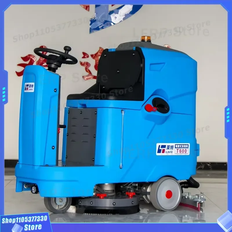 CE Certified Industrial Floor Washer Single Tray Cleaner for Hard Stone Wood and Carpet Deep Cleaning Machine Heavy Duty Use