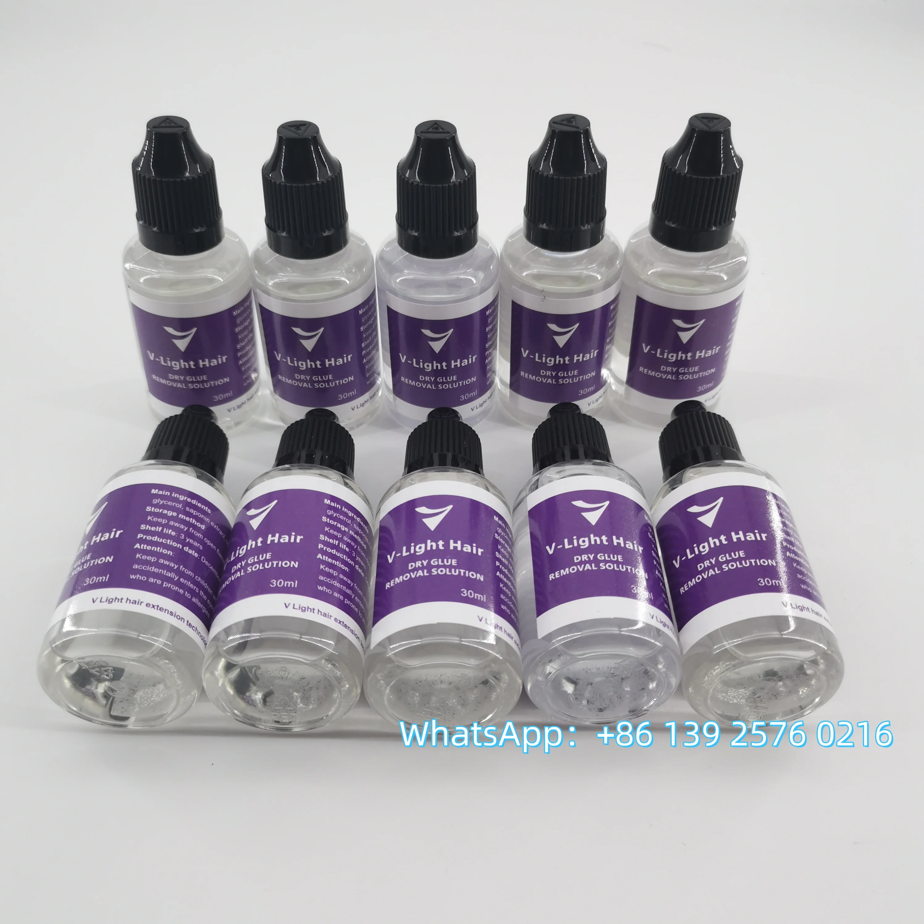 

Dry Glue Removal Solution Hair Extension Glue Remover Liquid Wig Glues Removers V-Light High Quality Tape Removers