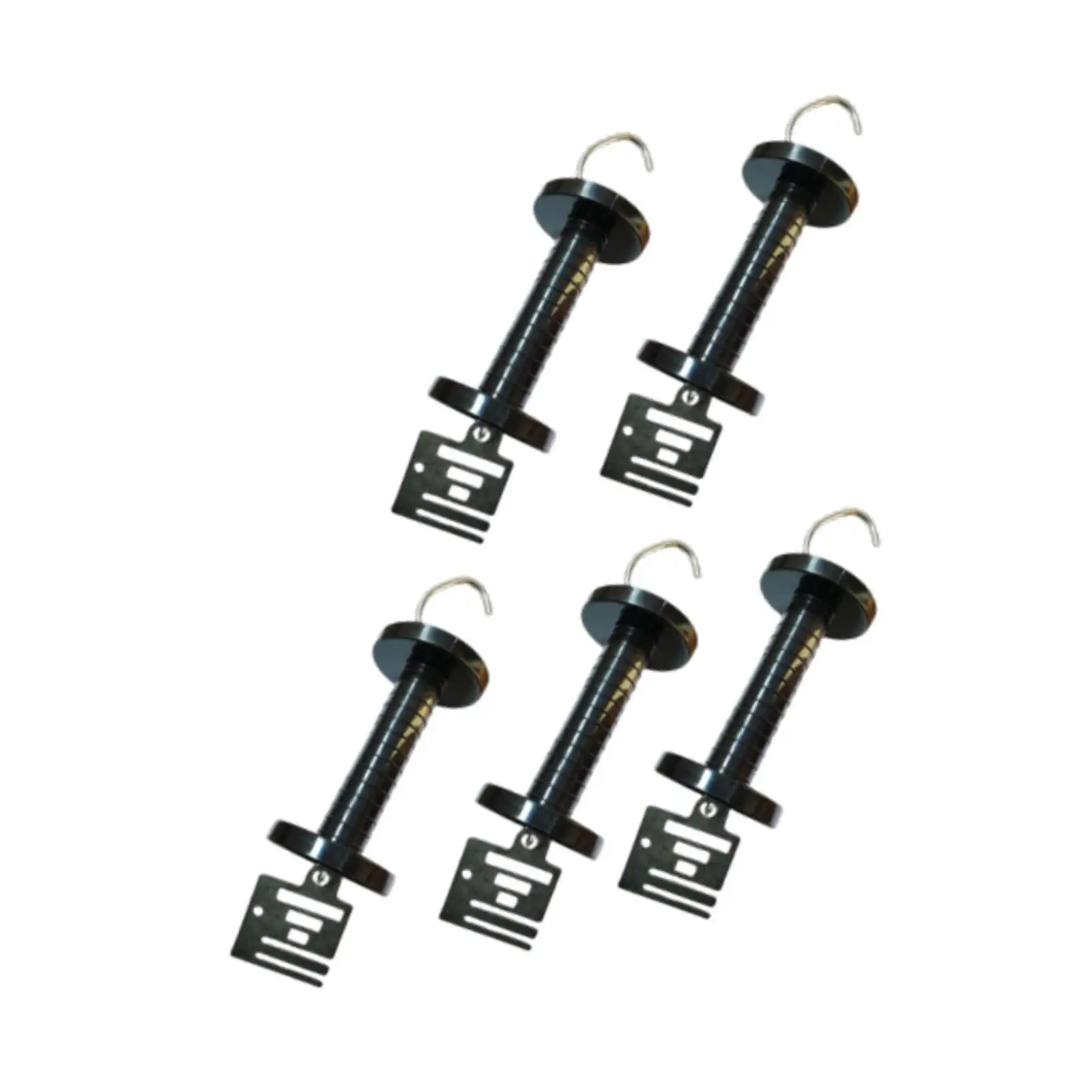 Insulated Fence Gate Handles with Durable Spring Grip Easy Install for Outdoor Agricultural Barn Livestock Use