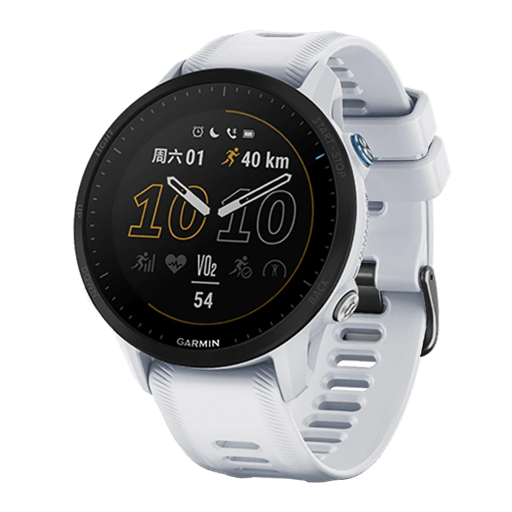 22mm oficial pulseira de silicone para garmin forerunner 955 935 945 pulseira fenix 7 6 pro 5 plus epix gen 2 acessórios