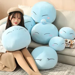 28/45/55cm Rimuru Tempest Plush Toys Anime That Time I Got Reincarnated as a Slime Throw Pillow Back Cushion Soft Gift For Boys