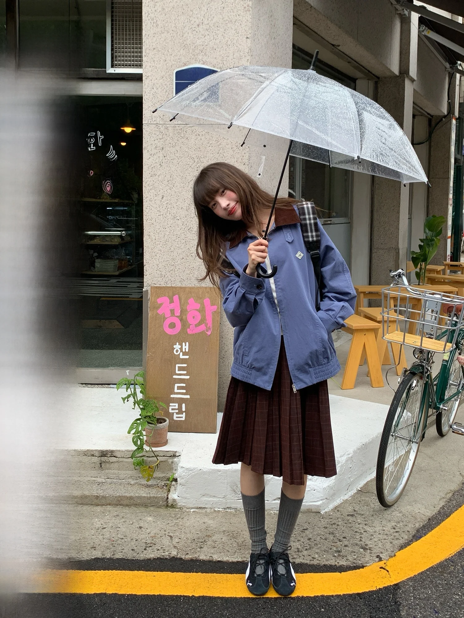 

RAINY Women's Loose Fit Zipper Corduroy ort Jaet Spring Autumn Color Blo Slimming Collar Stand up Top Ladies Coat