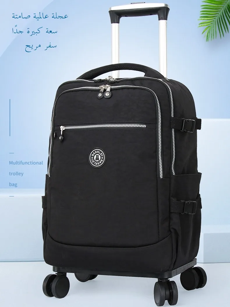 

Large Capaci Waterproof Portable Lage Carry-On Suitcase with Universal Wheels for Men And Women Travel Bag