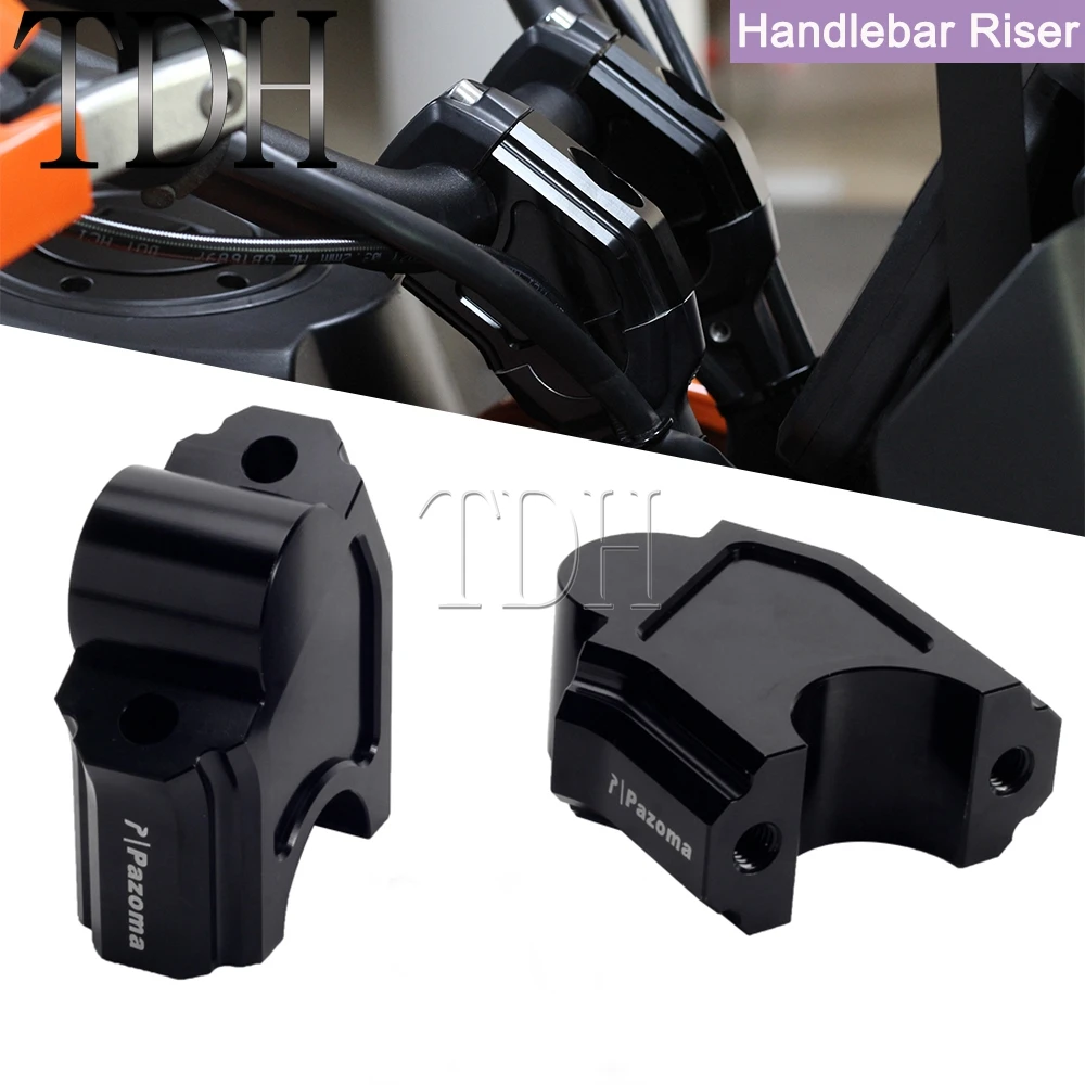 

50mm Motorcycle Handlebar Riser Clamp For Harley Pan America 1250 RA1250 S RA1250S 2021-2024 Pull Back Handle Bar Risers Mount