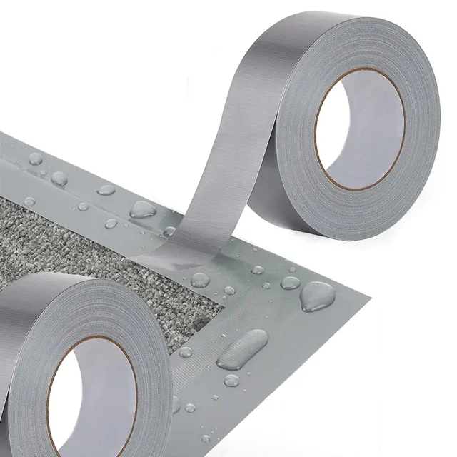 Waterproof Heavy Duty Industrial Adhesive TapeLength 16.4/32.81/65.62ft Super Sticky Cloth Duct Tape DIY Repair Home Decoration 3
