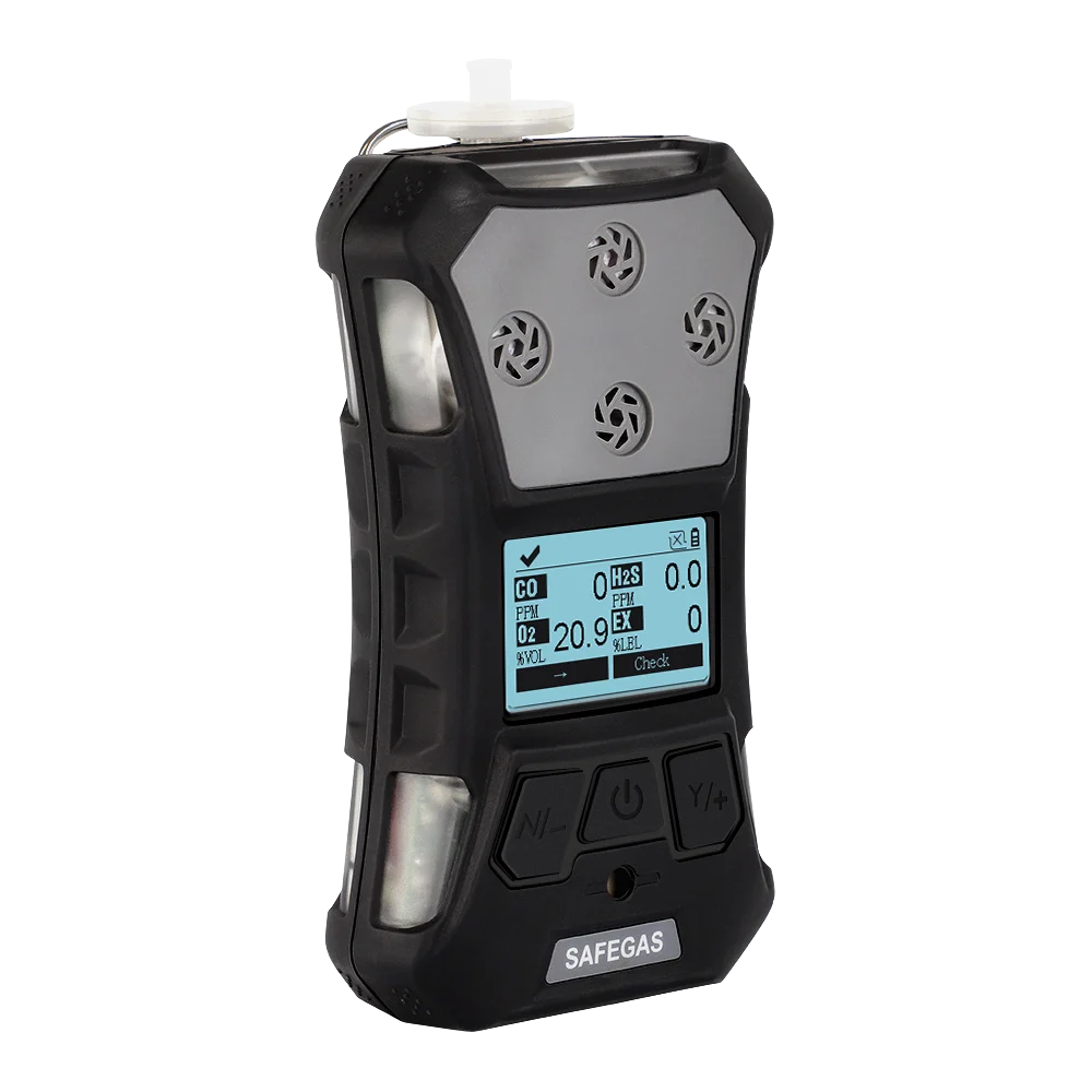 

IP67 Portable Multi Wireless 4 Gas Detector Support Bluetooth LoRa Pumping Type