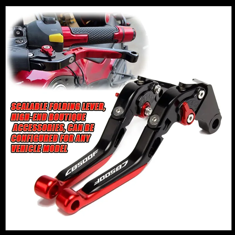 

For CB500F CB500X 2013-2021 CB 500F 500X Folding Brake Clutch Levers Motorcycle Adjustable Extendable CNC Handles