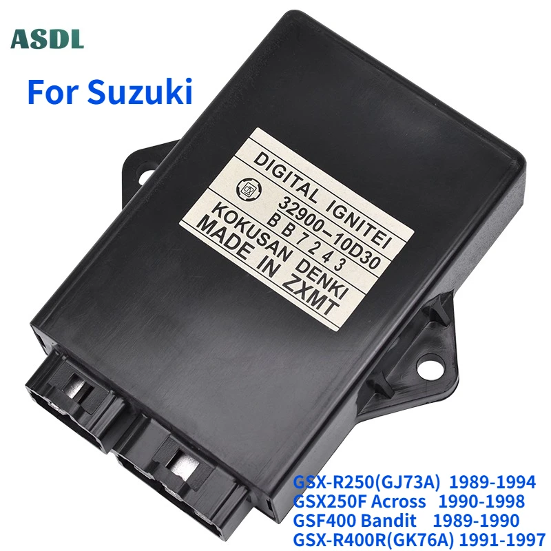 

Мотоциклетное цифровое зажигание CDI, воспламенитель для Suzuki GSX-R250 GJ73A 89-94 GSX250F GSF400 Bandit GSX-R400R GK76A GSXR400